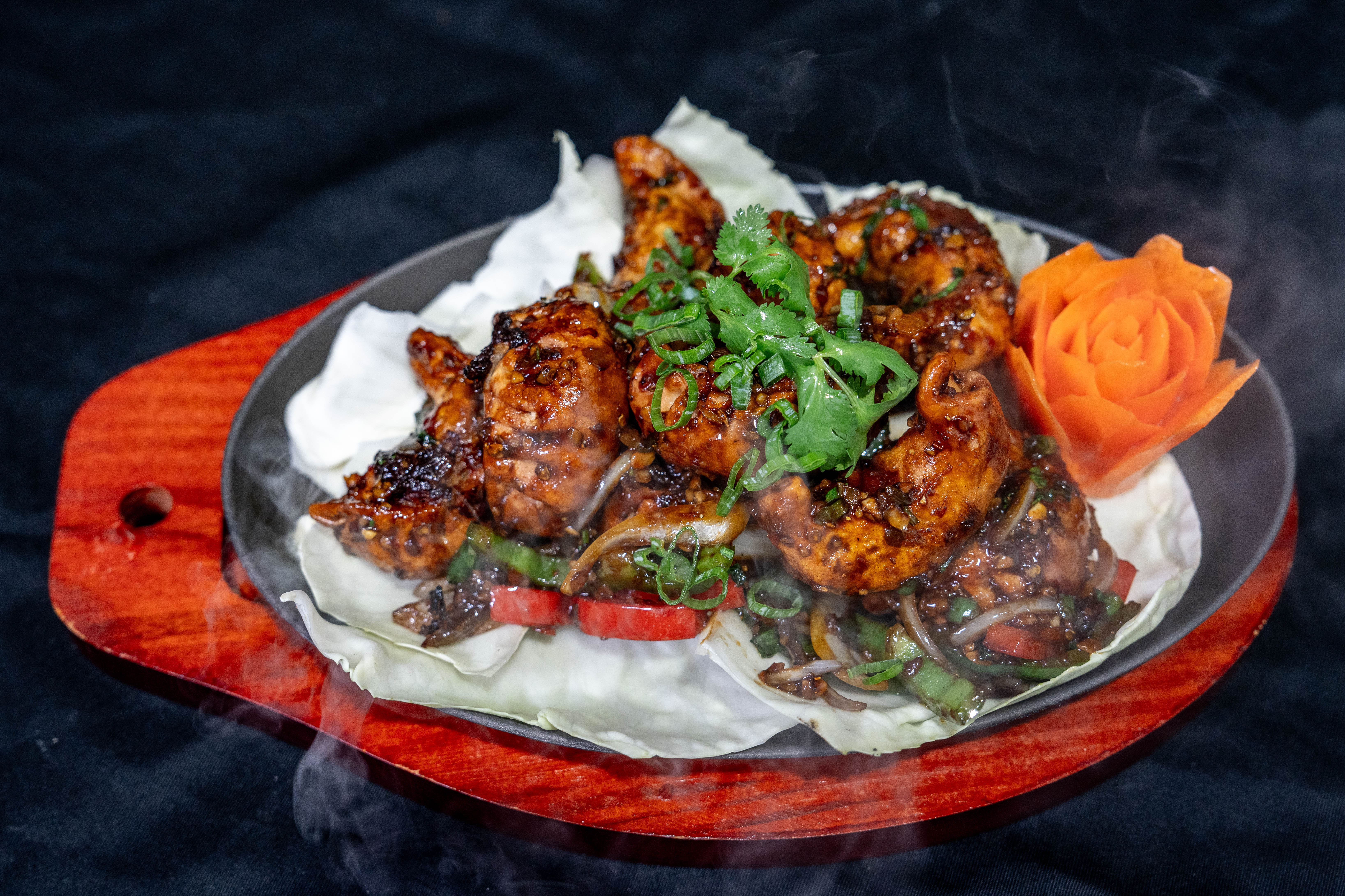 Sizzling Momos